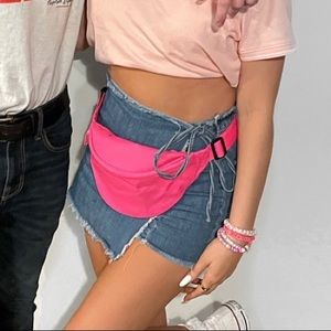 Neon Pink Fanny Pack